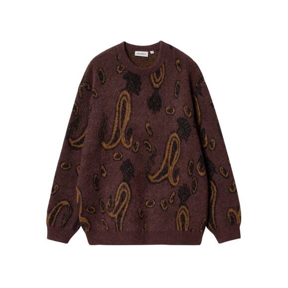 Carhartt Wip 'Medford' Purple Nylon Sweater Size M - Picture 1 of 5